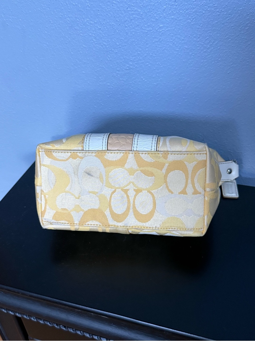 vintage Y2K Coach Hampton Optic C Signature Baguette Bag - Picture 4 of 6